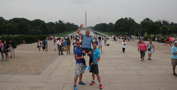 National Mall, utanför lincoln Memorial